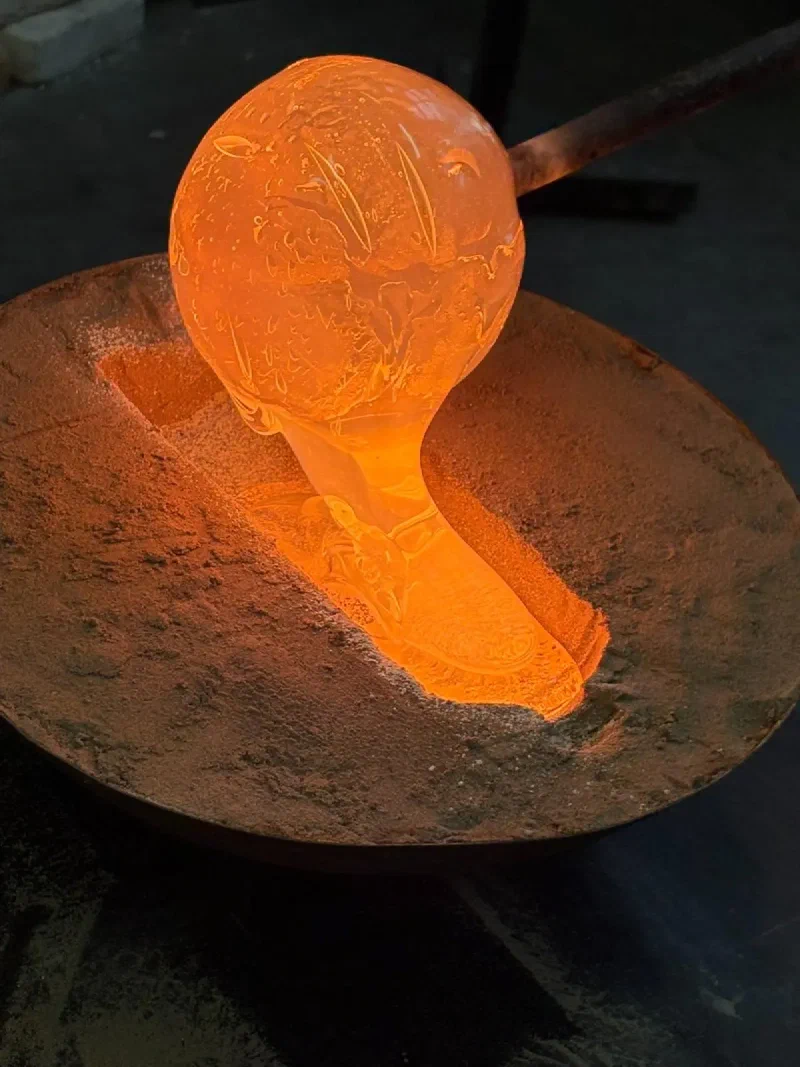 Sand Casting — Crystal Glass — Sand cast crystal glass